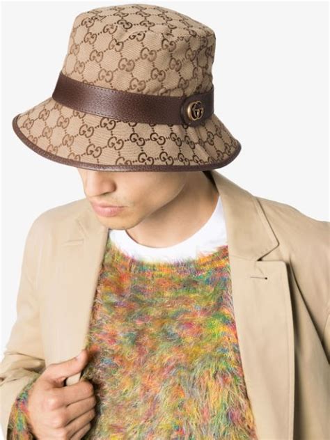 gucci fedora hat men for sale|gucci fitted hat.